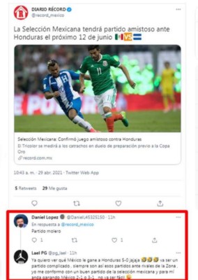 'Por eso no progresan y ojo con los carniceros': las duras críticas en México luego de confirmarse el amistoso contra Honduras