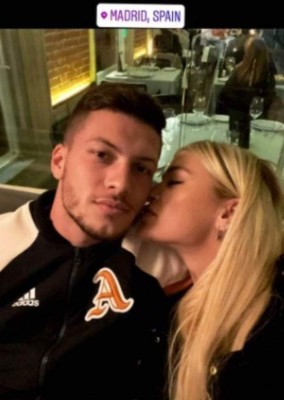 La sexy novia de Luka Jovic enamora al madridismo con su última foto en instagram