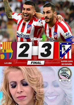 Los memes destrozan a Messi y al Barcelona tras derrota ante el Atlético de Madrid