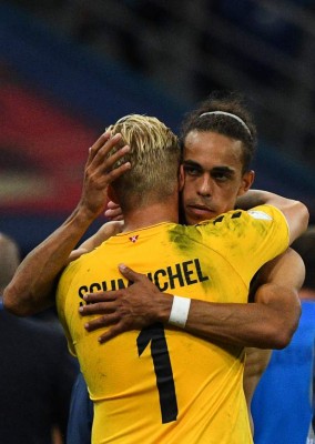 No se vio en TV: El beso a Rakitic, el desahogo de Modric y la eufórica celebración croata