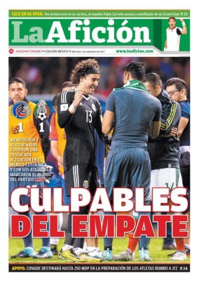 Así reaccionan los medios de Panamá y Costa Rica luego juego ante Trinidad y México