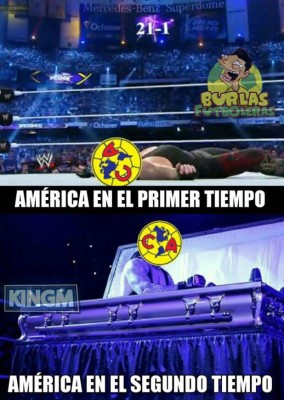 Los mejores memes que dejó la remontada del América ante el Cruz Azul