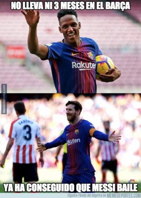 ¡Imperdibles! Messi y su baile, protagonista de los memes del Barcelona-Athletic