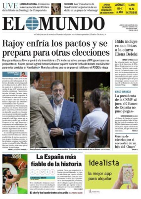 Así informa el mundo: Las portadas de este jueves