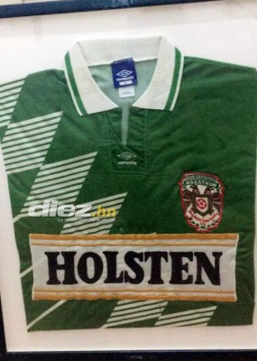 Julio César Santos en DIEZ: Su camiseta del Marathón, el vestuario del Real Madrid, Carlos Pavón y Amado Guevara