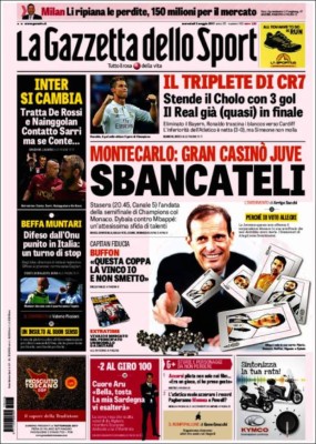 Las portadas de los diarios deportivos del mundo se rinden a los pies Cristiano Ronaldo