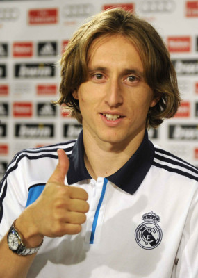 Luka Modric, presentado en el Bernabéu por Real Madrid