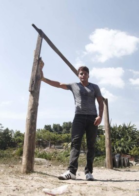 A futbolista argentino le ha tocado vivir en un bordo de San Pedro Sula