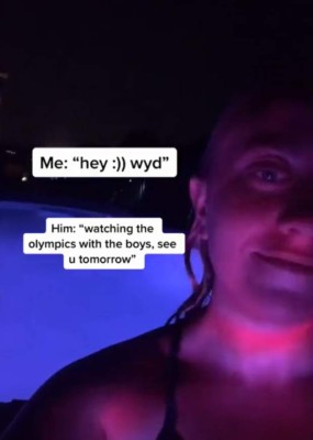 Descubre a su novio siéndole infiel por una foto que le envió viendo los Juegos Olímpicos de Tokio