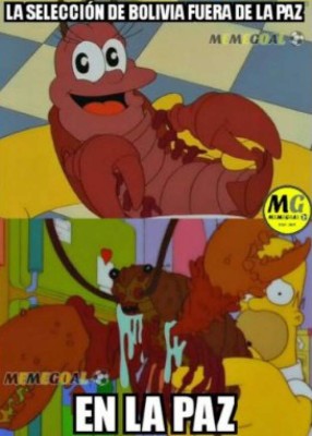 Los divertidos memes tras la caída de Argentina en Bolivia
