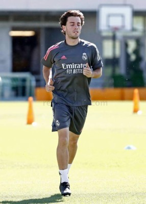Con dos nuevas novedades y toques de balón: Así fue el entrenamiento del Real Madrid