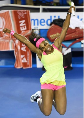 Serena Williams, reina de Australia.