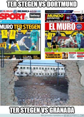 Ansu Fati y Messi, víctimas favoritas de los memes tras la derrota del Barcelona ante Granada