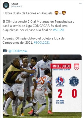 'El León impone autoridad': La prensa internacional sobre la eliminación de Olimpia a Motagua en Liga Concacaf&nbsp;&nbsp;