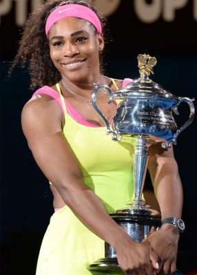 Serena Williams, reina de Australia.