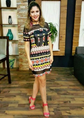 Joselin Mcfield, la guapísima hondureña que engalana la pantalla chica