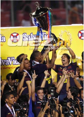 Imágenes de las últimas finales entre Olimpia y Motagua