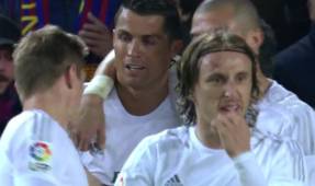 Cristiano Ronaldo anotó un golazo que le dio el triunfo al Real Madrid.