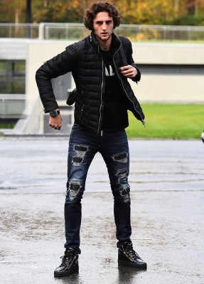 Fotos: Seleccionados de Francia y su extravagancia forma de vestir