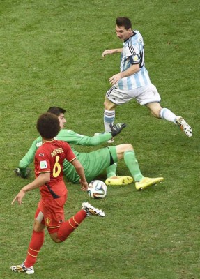 Argentina ganó 1-0 a Bélgica y está en las semifinales