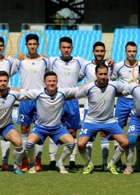 Siete futbolistas y dos DT: Los legionarios hondureños que siguen jugando pese al coronavirus