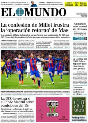 La prensa internacional se rinde a la 'noche mágica' del Barcelona