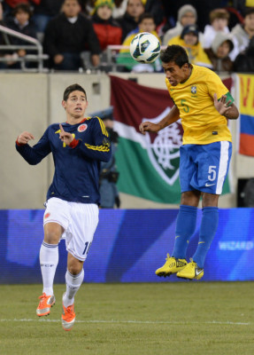 Colombia terminó empatando 1-1 contra Brasil.