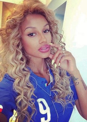 Fanny Neguesha, la hermosa belga ex novia de Balotelli