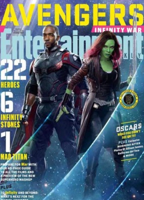 La revista Entertainment Weekly revela los posters oficiales de Avengers: Infinity War