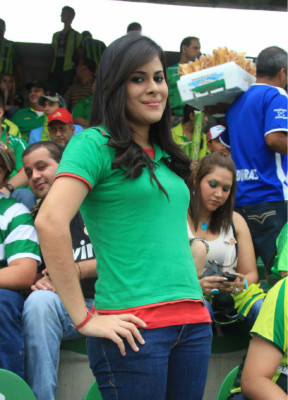 La belleza del futbol Hondureño.