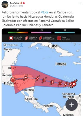 Lo que se dice del Huracán Iota: 'Traerá inundaciones y vientos mortales a Centroamérica'