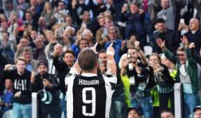 gonzalo Higuaín fue el encargado de abrir el marcador y encaminar el triunfo de la Juventus.