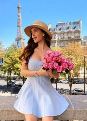 Natalia Barulich, novia de Neymar, explotó cuando le preguntaron por Maluma, su expareja&nbsp;&nbsp;