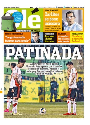 Las portadas de los diarios deportivos en el mundo