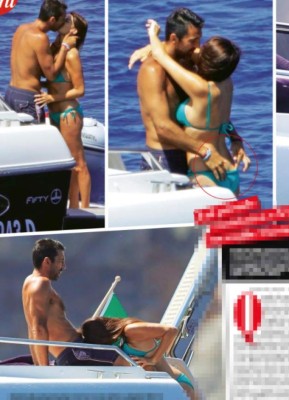 Buffon anuncia acciones legales por escandalosas fotografía con periodista