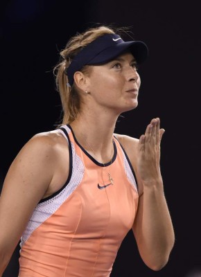 Sharapova luchó con todo para sumar su victoria 600 en su carrera