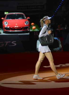 ¡Mejor que nunca! Así lució María Sharapova en su regreso oficial al tenis