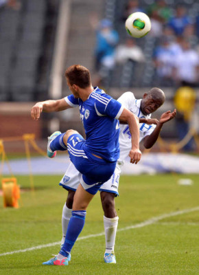 Honduras pierde 2-0 ante Israel en el estadio Citi Field de New York.