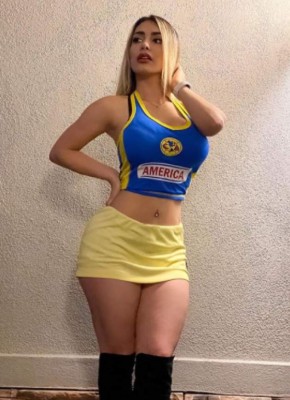 Así es Analy Bazán, la aficionada más linda del Club América que enamora en Estados Unidos