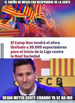 Messi fue anunciado como nuevo jugador del PSG y los memes destrozan al Barcelona