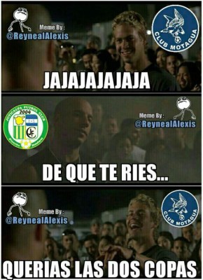 Crueles memes contra Marathón por su eliminación ante Real España