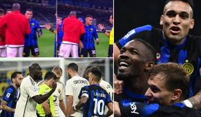 Lautaro Martínez ni siquiera vio a Lukaku cuando el partido estaba a punto de comenzar.