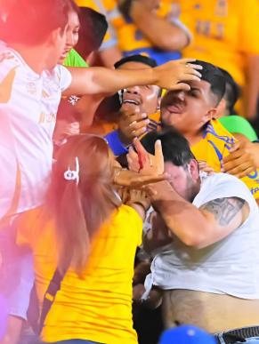 Escándalo: América venció a Tigres y se armó una tremenda pelea en El Volcán; Liga MX lanza comunicado