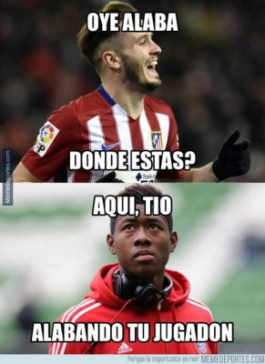 Los mejores memes de la victoria del Atlético de Madrid ante Bayern Múnich