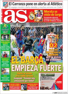 Principales portadas: Así titulan los periódicos del mundo este lunes 15 de agosto