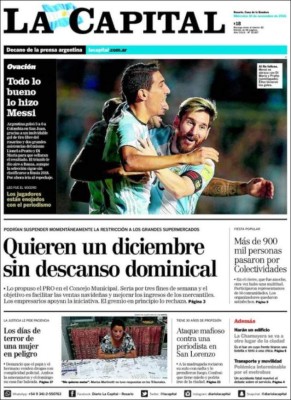 ¡CALIENTE! Las portadas que dejó la fecha de eliminatoria mundialista