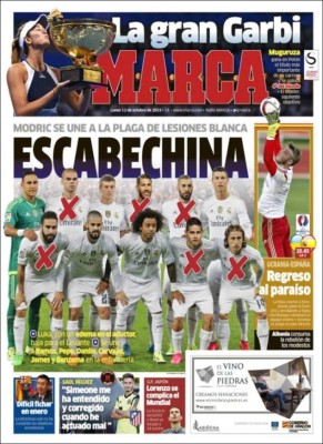 Las portadas del mundo deportivo más importantes