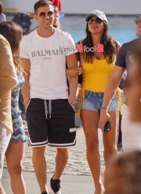 ¡Captados! Las picantes fotos de Daniella Semaan y Cesc Fábregas en sus vacaciones