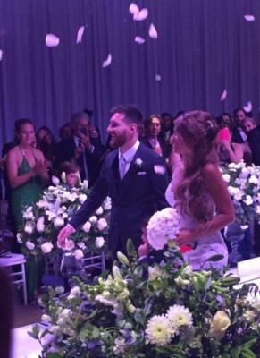 Las fotos más íntimas de la boda de Leo Messi y Antonella Roccuzzo