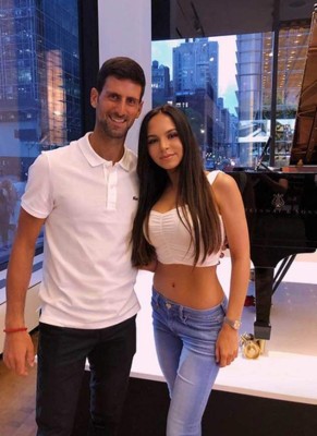 ¡Vaya lujo! Así es Lola Astanova, la profesora de piano del tenista Novak Djokovic&nbsp;&nbsp;
